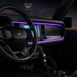 Ford Bronco LED Interior Dash Lighting Kit - ORACLE Lighting - ColorSHIFT Dynamic - Dynamic ColorSHIFT - `21-`25